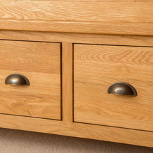 Load image into Gallery viewer, Roseland Oak Triple Wardrobe &amp; Drawers
