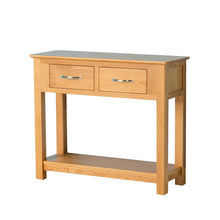 Load image into Gallery viewer, Nordic Oak Console Table
