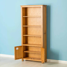 Load image into Gallery viewer, Nordic Oak Bookcase With Cupboard
