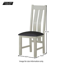 Load image into Gallery viewer, Padstow Grey 120cm Dining Set - 4 x Chairs
