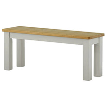 Load image into Gallery viewer, Padstow Grey 120cm Dining Set - 2 x Bench
