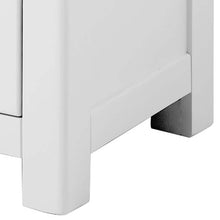 Load image into Gallery viewer, Padstow White 5 Drawer Tallboy Chest

