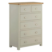 Load image into Gallery viewer, Padstow Grey 2 over 4 Drawer Chest
