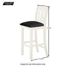Load image into Gallery viewer, Padstow White Bar Stool
