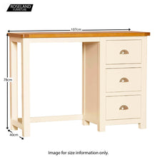 Load image into Gallery viewer, Padstow Cream Dressing Table
