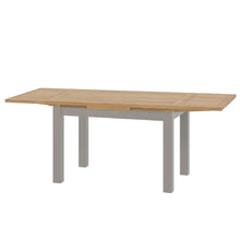Load image into Gallery viewer, Padstow Grey Lift Top Drawleaf Table 120-200cm
