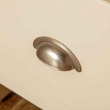 Load image into Gallery viewer, Padstow Cream Triple Wardrobe With Mirror
