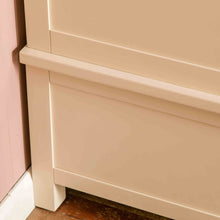 Load image into Gallery viewer, Padstow Cream Triple Wardrobe With Mirror
