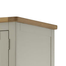 Load image into Gallery viewer, Padstow Grey Triple Wardrobe With Mirror

