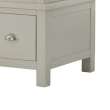 Load image into Gallery viewer, Padstow Grey Triple Wardrobe With Mirror
