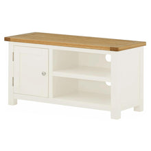 Load image into Gallery viewer, Padstow White 94cm TV Stand
