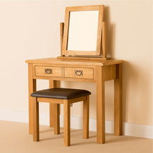 Load image into Gallery viewer, Lanner Oak Dressing Table Set
