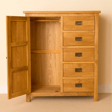 Load image into Gallery viewer, Lanner Oak Combination Wardrobe

