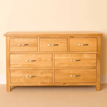 Load image into Gallery viewer, Newlyn Oak 3 over 4 Drawer Chest
