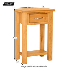 Load image into Gallery viewer, Newlyn Oak Telephone Table
