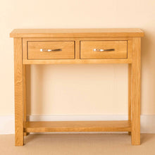 Load image into Gallery viewer, Newlyn Oak Console Table
