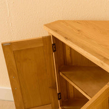 Load image into Gallery viewer, Newlyn Oak Corner Cupboard
