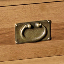 Load image into Gallery viewer, Zelah Oak Lamp Table with Drawer
