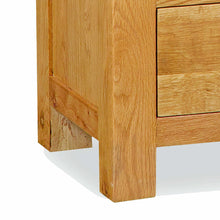 Load image into Gallery viewer, Zelah Oak 5 Drawer Tallboy Chest
