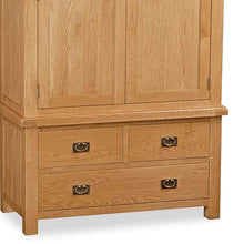 Load image into Gallery viewer, Zelah Oak 3 Drawer Wardrobe
