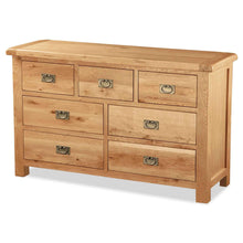 Load image into Gallery viewer, Zelah Oak 3 over 4 Chest of Drawers
