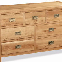 Load image into Gallery viewer, Zelah Oak 3 over 4 Chest of Drawers

