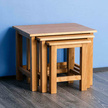 Load image into Gallery viewer, Surrey Oak Nest of Tables
