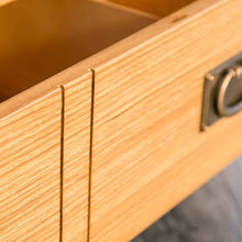 Load image into Gallery viewer, Surrey Oak Corner TV Stand
