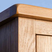 Load image into Gallery viewer, Surrey Oak Triple Wardrobe &amp; Drawers
