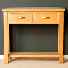 Load image into Gallery viewer, London Oak Console Table
