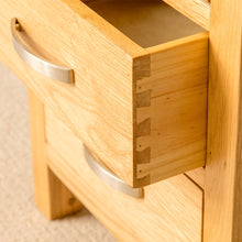 Load image into Gallery viewer, London Oak Bedroom Set - 2 over 4 Drawer Chest
