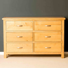 Load image into Gallery viewer, London Oak 3+3 Drawer Chest
