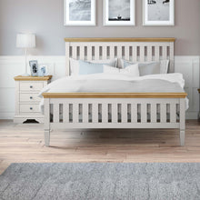 Load image into Gallery viewer, Normandy Grey 5&#39; King Size Bed
