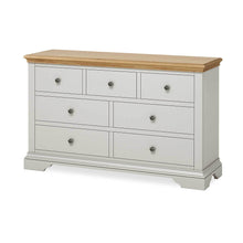 Load image into Gallery viewer, Normandy Grey 3 over 4 Chest of Drawers
