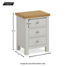 Load image into Gallery viewer, Farrow Grey Bedroom Set - 6 Drawer Chest
