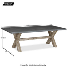 Load image into Gallery viewer, Rock 190cm Dining Table

