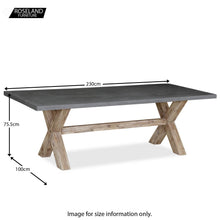 Load image into Gallery viewer, Rock 230cm Dining Table
