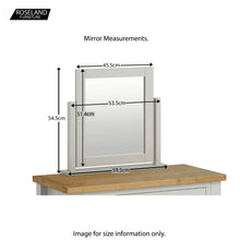 Load image into Gallery viewer, Farrow Grey Dressing Table Set
