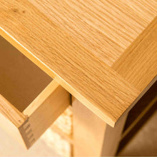 Load image into Gallery viewer, London Oak Telephone Table with Baskets
