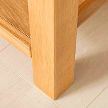 Load image into Gallery viewer, Abbey Light Oak Small Hall Table
