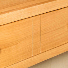 Load image into Gallery viewer, Abbey Light Oak Corner TV Stand
