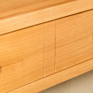 Abbey Light Oak Corner TV Stand