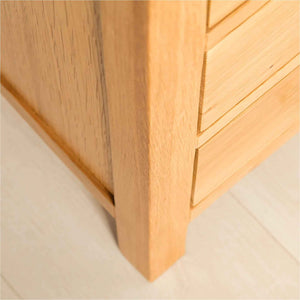 Abbey Light Oak Bedside Table