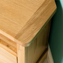 Load image into Gallery viewer, Hampshire Oak Corner TV Stand
