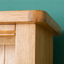 Load image into Gallery viewer, Hampshire Oak Open Display Cabinet
