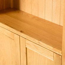 Load image into Gallery viewer, Hampshire Oak Open Display Cabinet
