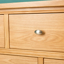 Load image into Gallery viewer, Hampshire Oak 3 over 4 Drawer Chest
