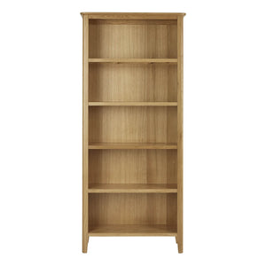 Alba Oak Large Bookcase