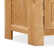 Load image into Gallery viewer, Sidmouth Oak Corner TV Stand
