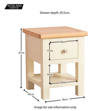 Load image into Gallery viewer, Farrow Cream Lamp Table
